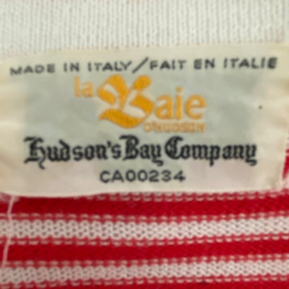 Intake Red & White Hudson Knit Tee - Picture 4 of 5